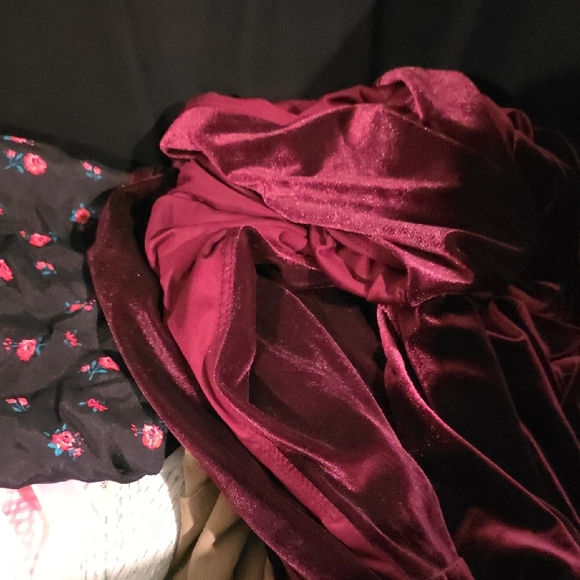 Torrid Deep Burgundy Backless Dress - Picture 9 of 9